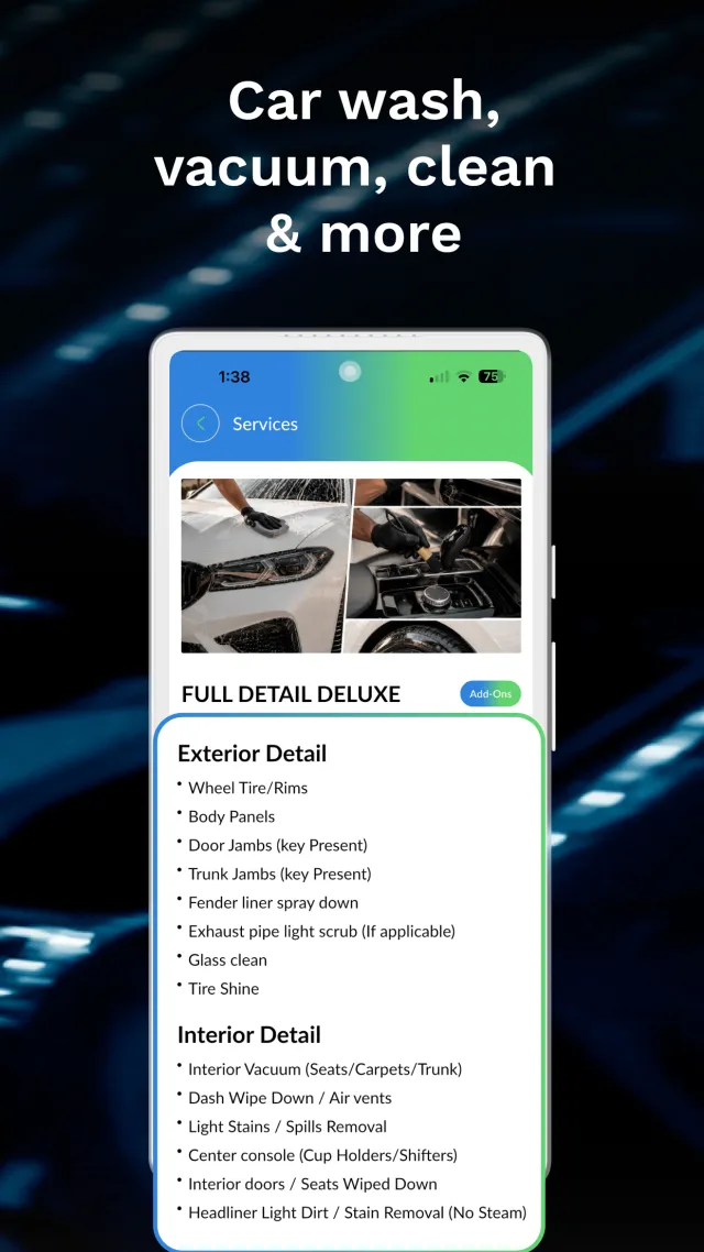 Renue: Mobile Car Detailing - Screen 5