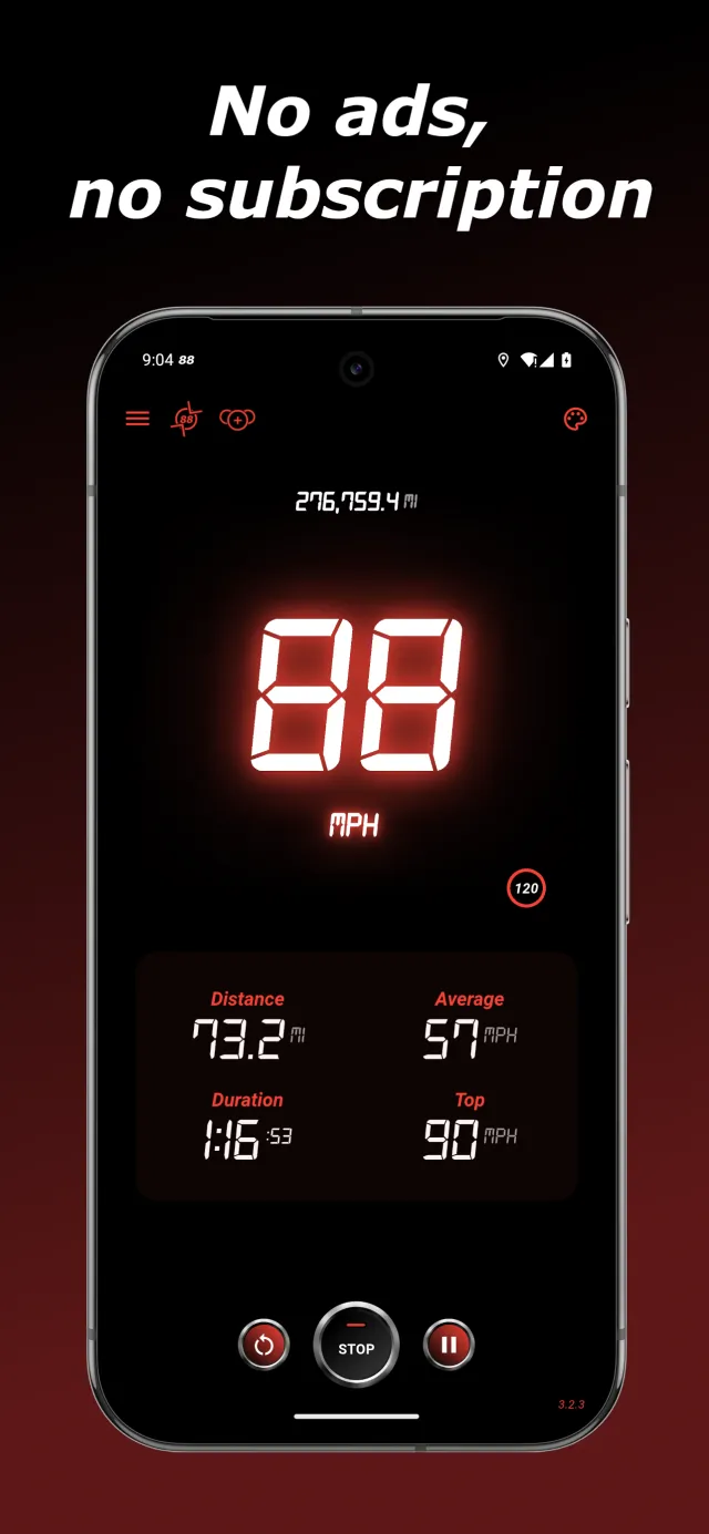 GPS Speedometer & Odometer - Screen 2