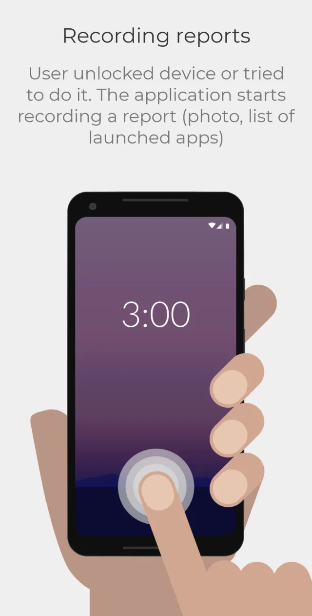 WTMP - Who touched my phone? - Screen 2