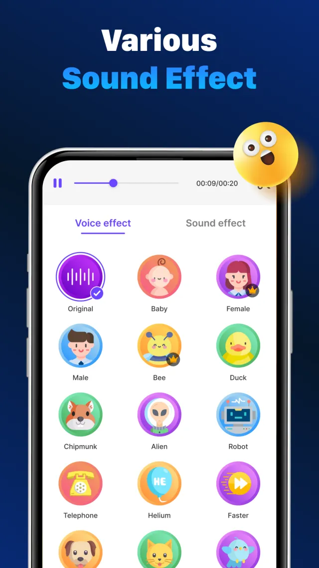 Voice Changer by Sound Effects - Screen 4