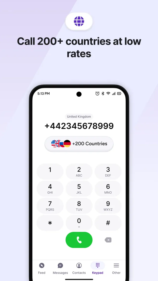 Telicall: Second Phone Number - Screen 2