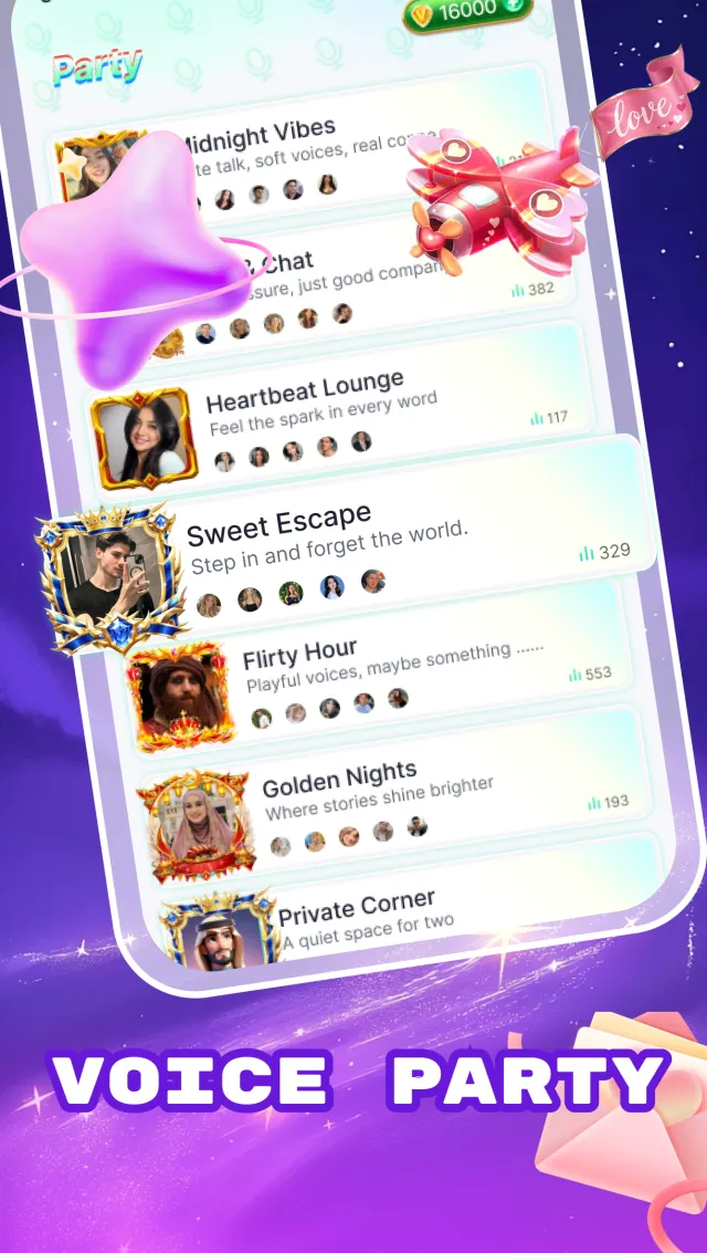 Jovex - Video Chat & Party - Screen 3