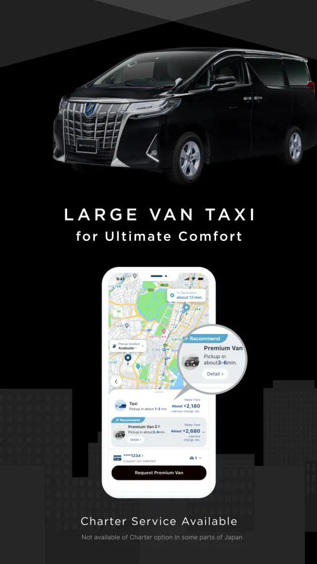 GO / Taxi app for Japan visit - Screen 7