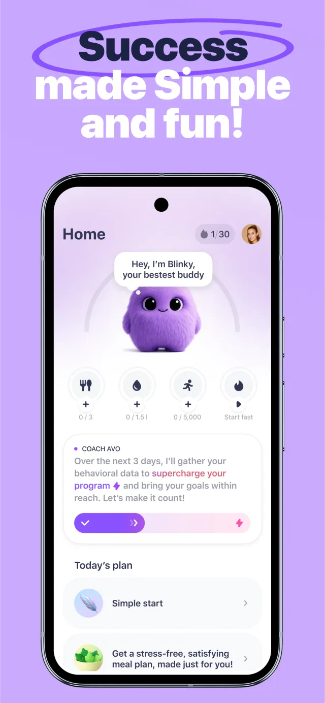 Simple・AI Weight Loss & Health - Screen 2