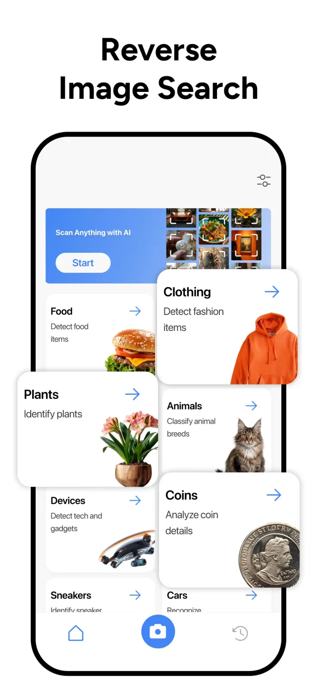 Lens AI & Reverse Image Search - Screen 1