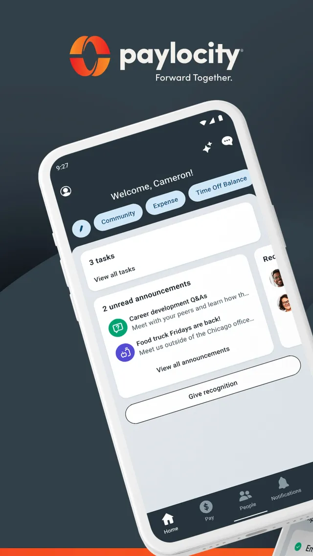 Paylocity - Screen 1
