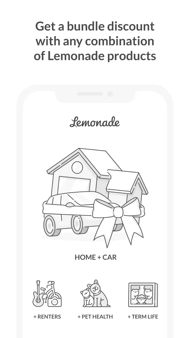 Lemonade Insurance - Screen 2