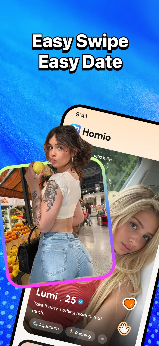 Homio: Swipe, Match, Chat - Screen 1