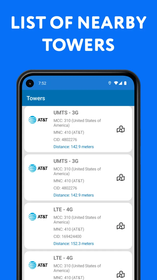 Cellular Tower - Signal Finder - Screen 3