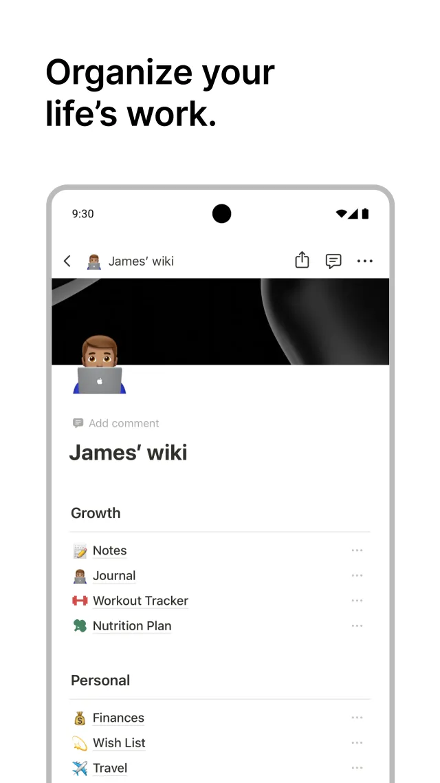Notion: Notes, Tasks, AI - Screen 3