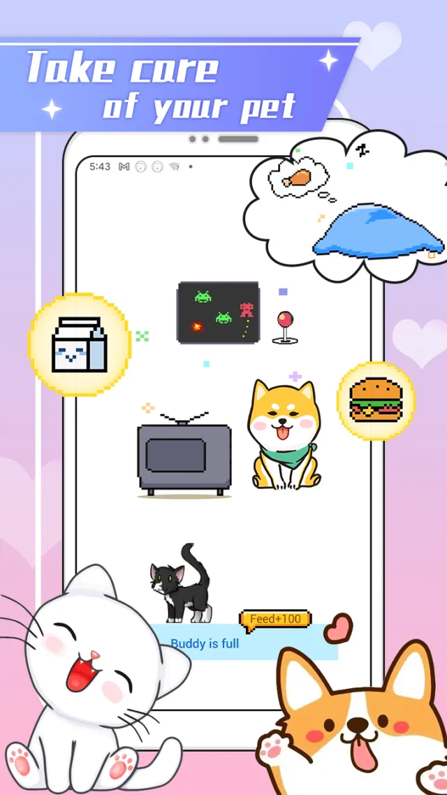 Anime Shimeji Screen Pets - Screen 7