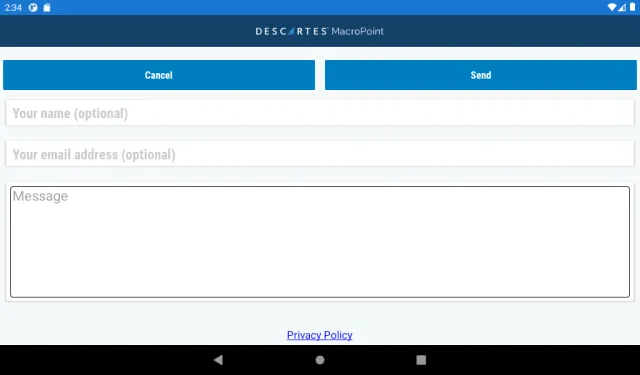 MacroPoint for Truckers - Screen 8