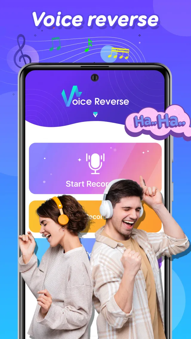 Funny Voice Reverse - Screen 1