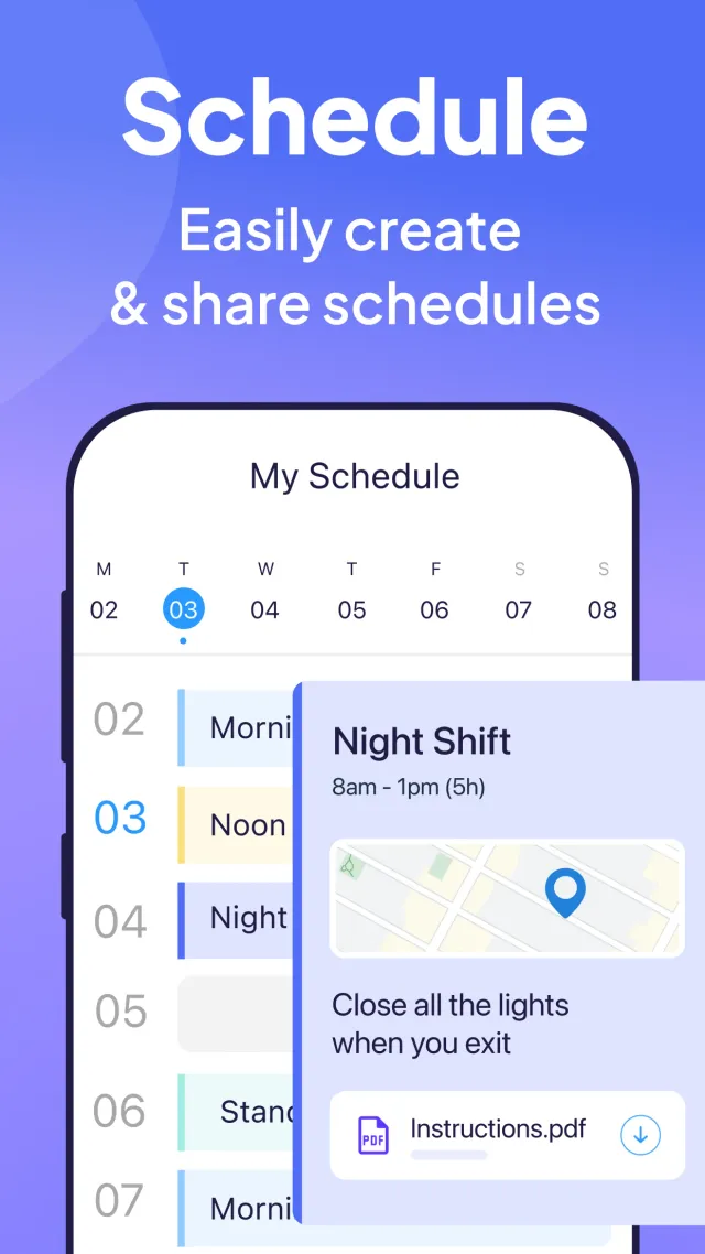 Connecteam Team Management App - Screen 2