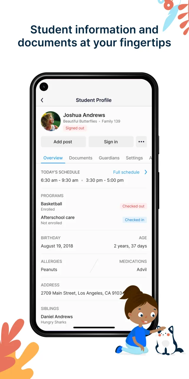 Playground: Child Care App - Screen 5