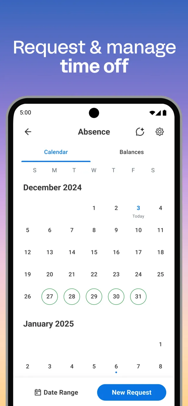 Workday - Screen 6