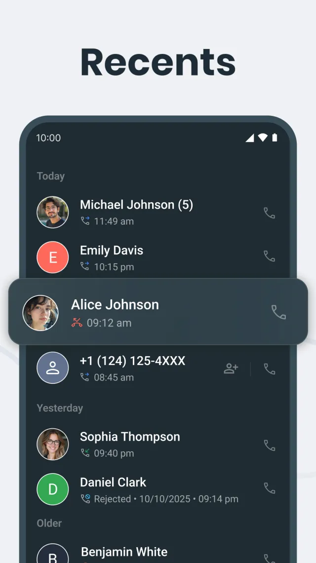 Phone Call - Screen 3