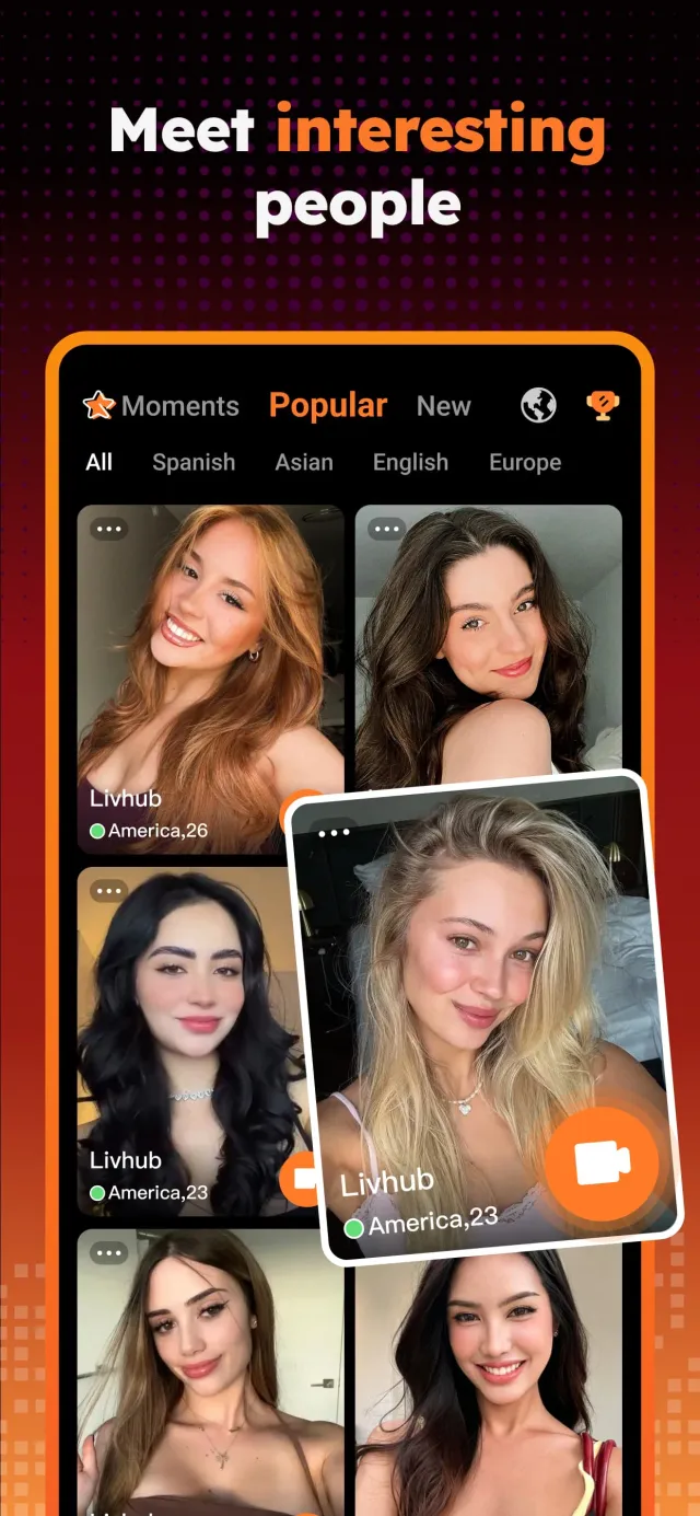 LivHub - Video Chat Online - Screen 2