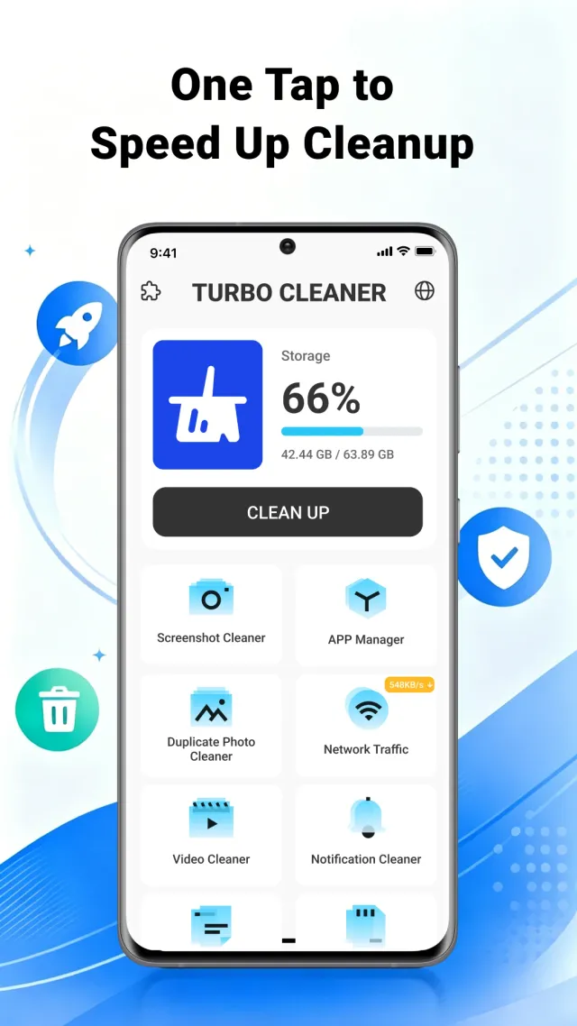 Turbo Cleaner - Junk Clean - Screen 1