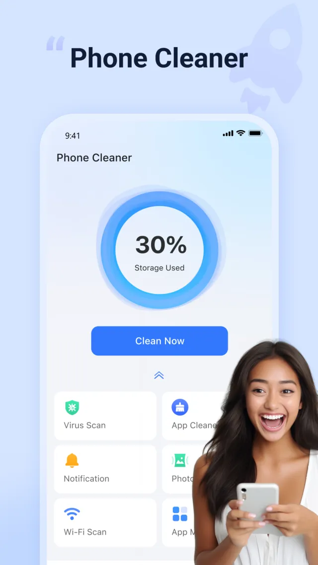 Phone Cleaner Launcher - Screen 1