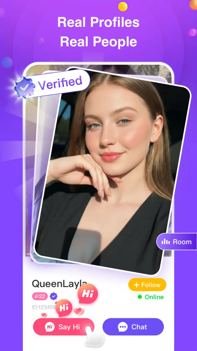 Chami - Chat & Video Call - Screen 2