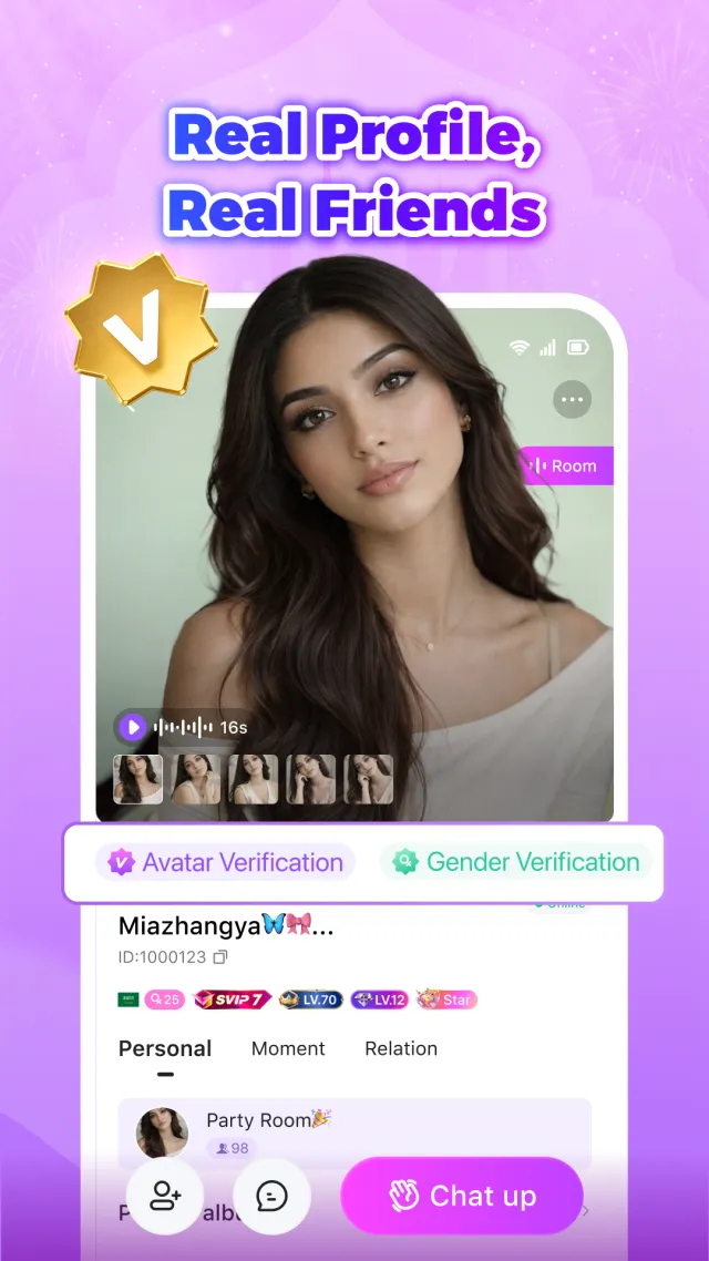Yoki-Real Chat&Party - Screen 5