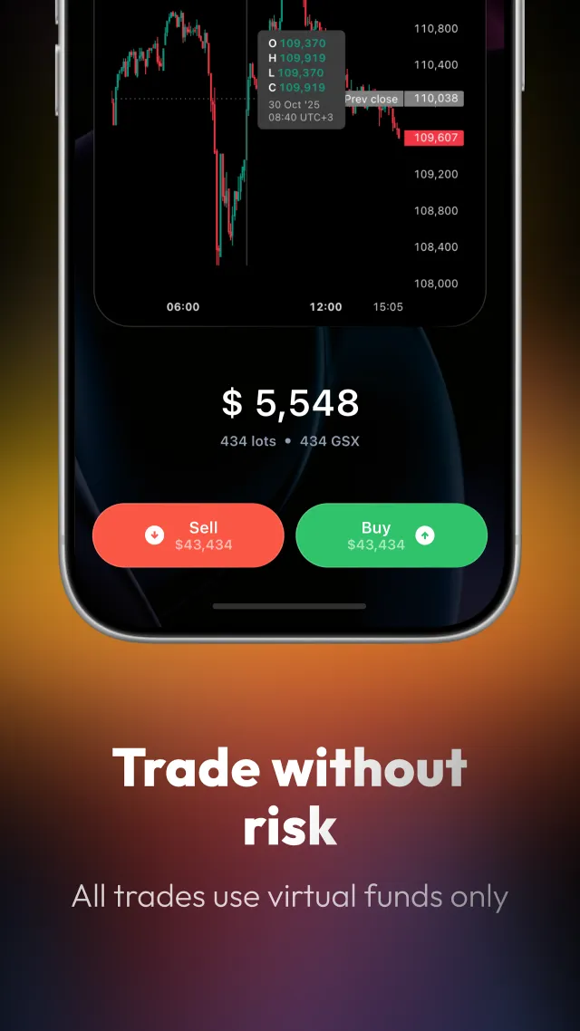 TradingGuru: Trading Simulator - Screen 2