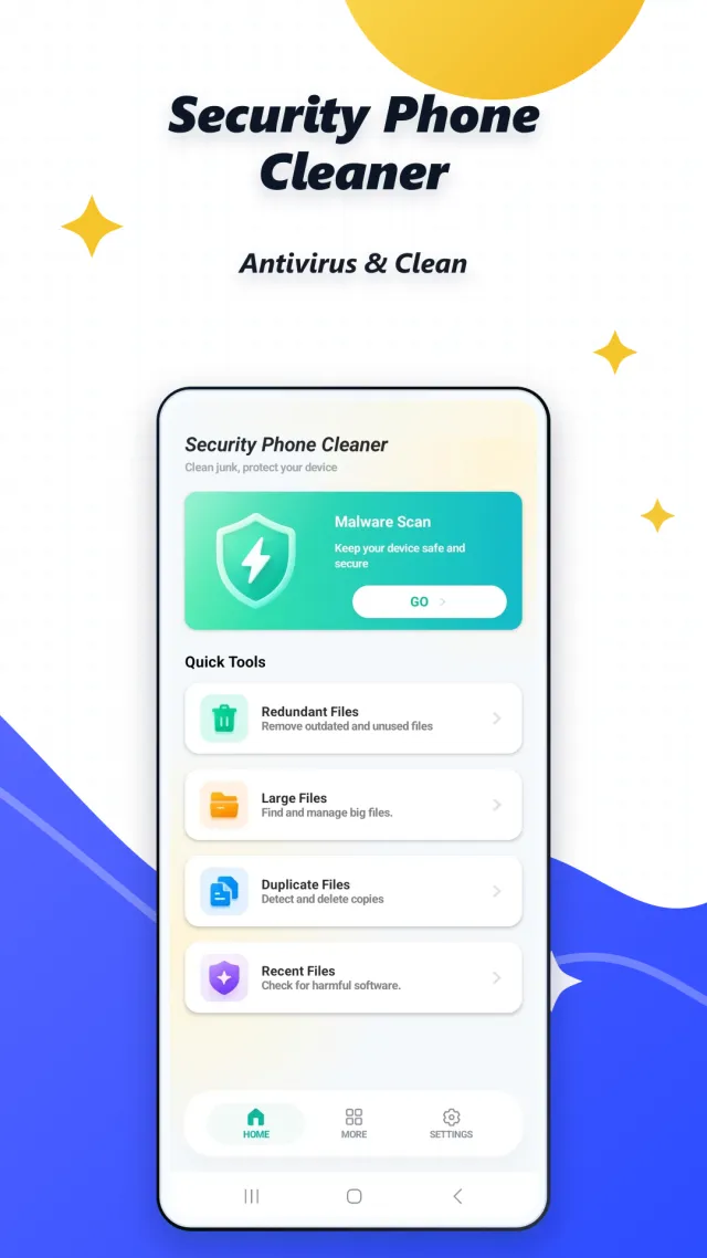 Security Phone Cleaner - Screen 1