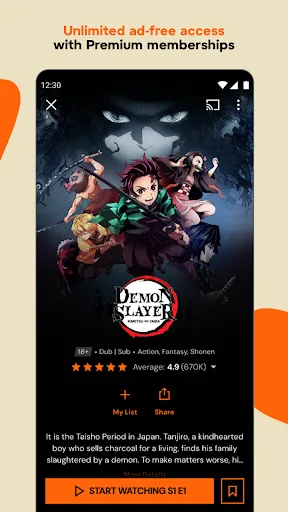 Crunchyroll: Anime Streaming - Screen 3