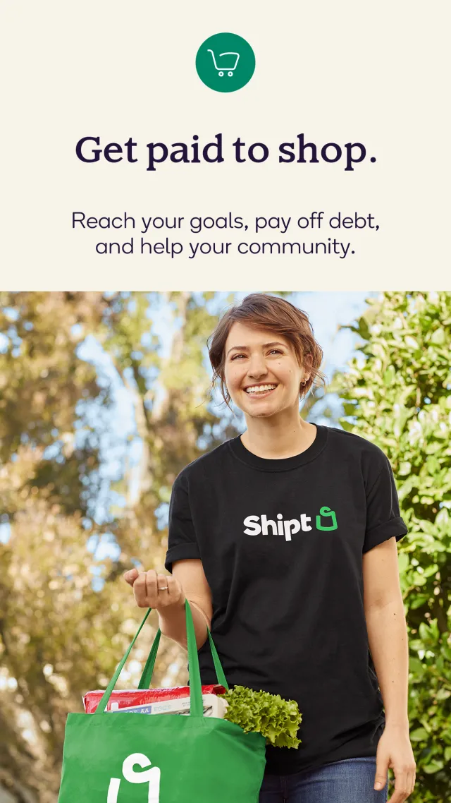 Drive and Shop with Shipt - Screen 1