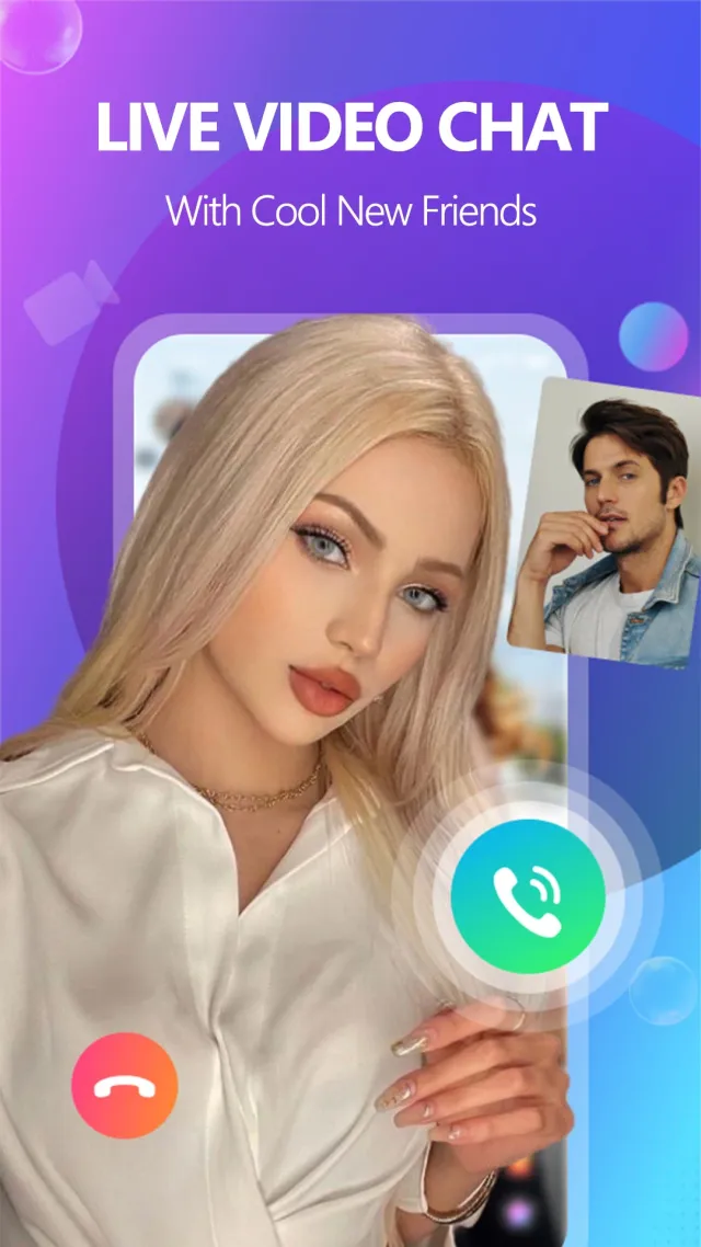 Meego - Video Call, Live Chat - Screen 1