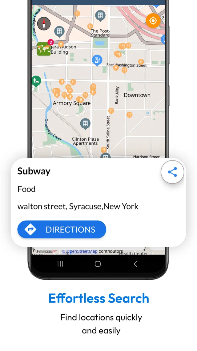 Offline Map Navigation - Screen 7