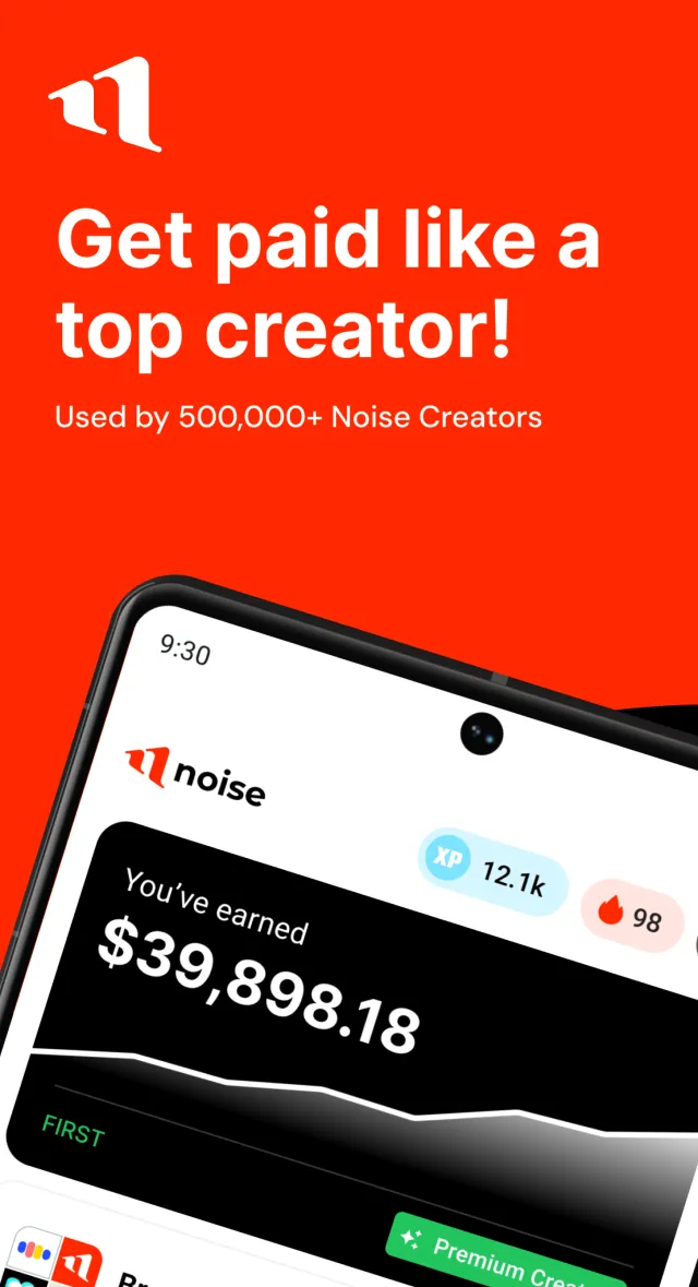 Noise - Make Money Creating - Screen 1