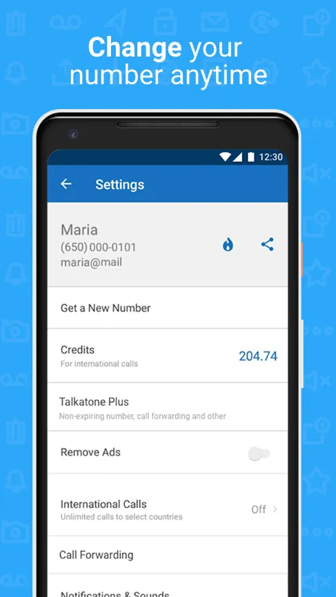 Talkatone: Texting & Calling - Screen 4