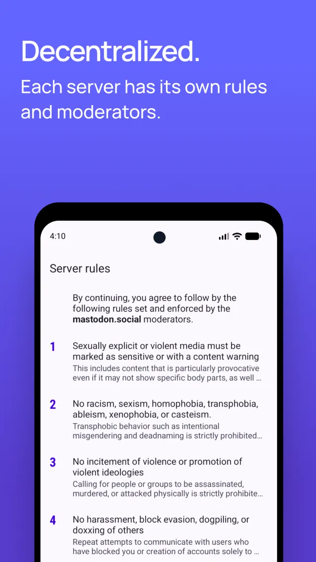 Mastodon - Screen 5