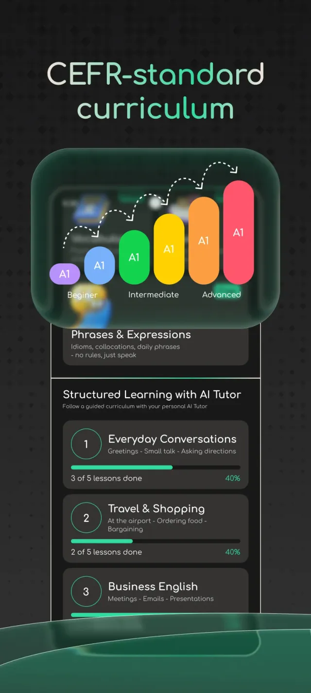 TutorMe: AI English Learning - Screen 1