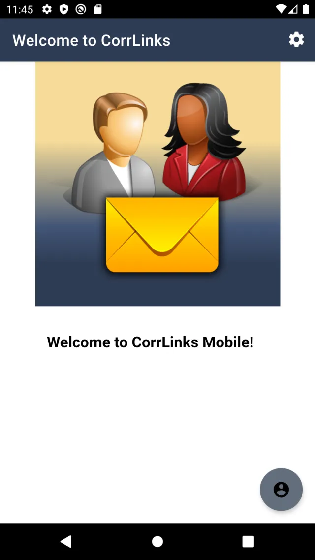 CorrLinks - Screen 1
