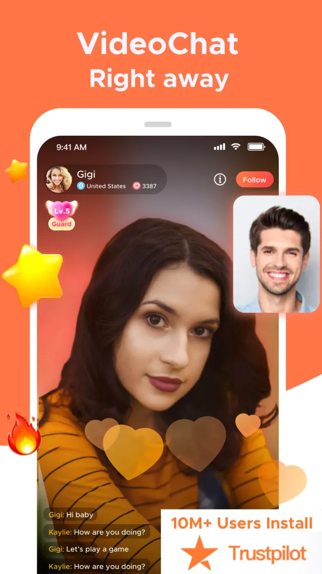 Live Chat Video Call-Whatslive - Screen 2