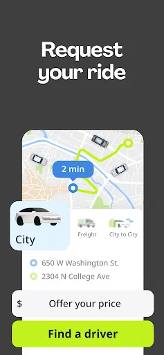 inDrive. Rides with fair fares - Screen 2