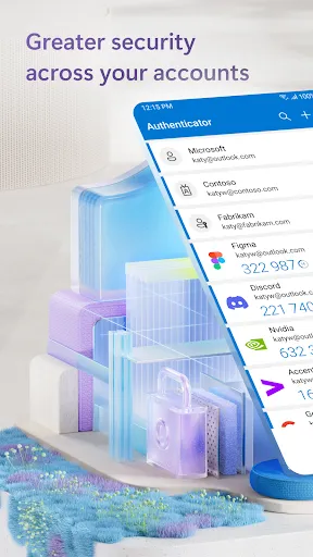 Microsoft Authenticator - Screen 1