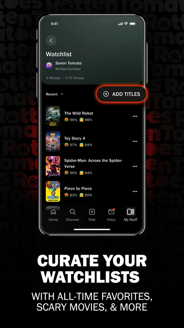 Rotten Tomatoes - Movies & TV - Screen 3