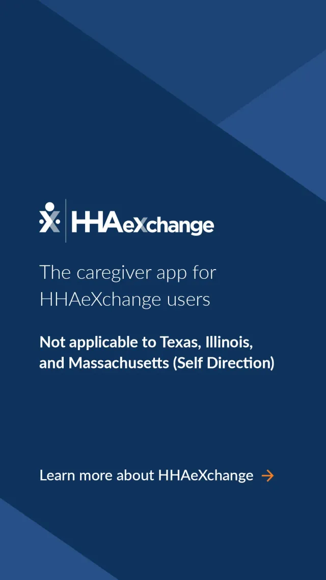 HHAeXchange - Screen 1