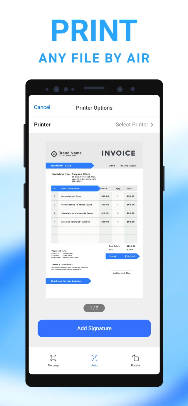 Mobile Scanner App - Scan PDF - Screen 7