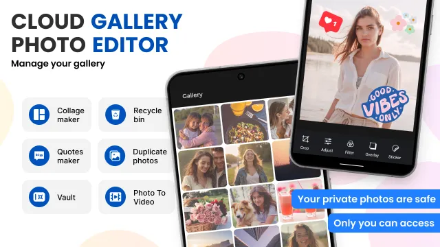 Cloud Gallery - Photo Editor - Screen 1