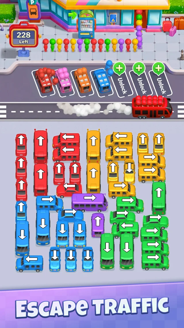 Car Parking Games: Bus Madness - Screen 6