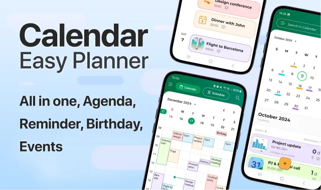 Calendar - Easy Planner - Screen 1