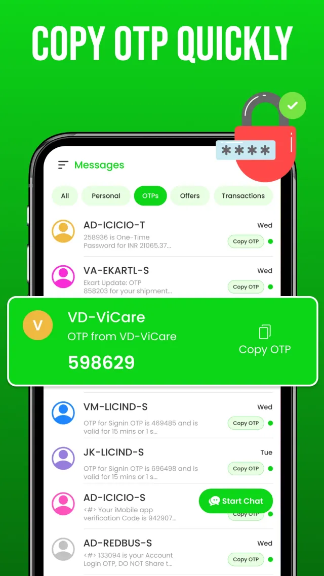 Messages - SMS Texting App - Screen 2