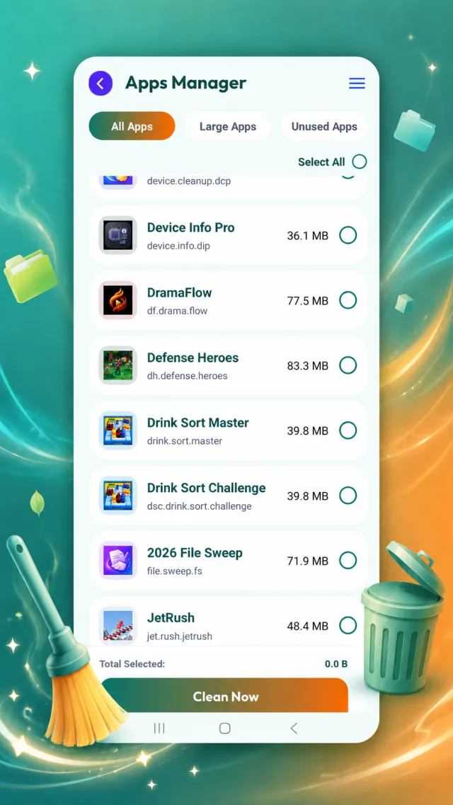 Deep File Clean - Screen 3