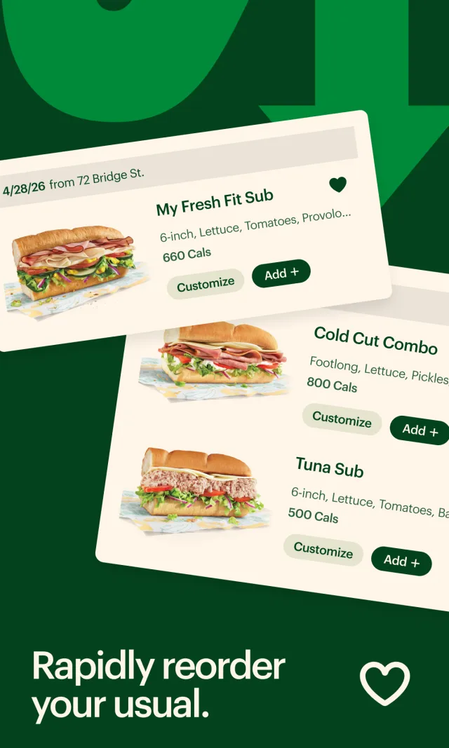 Subway® - Screen 4