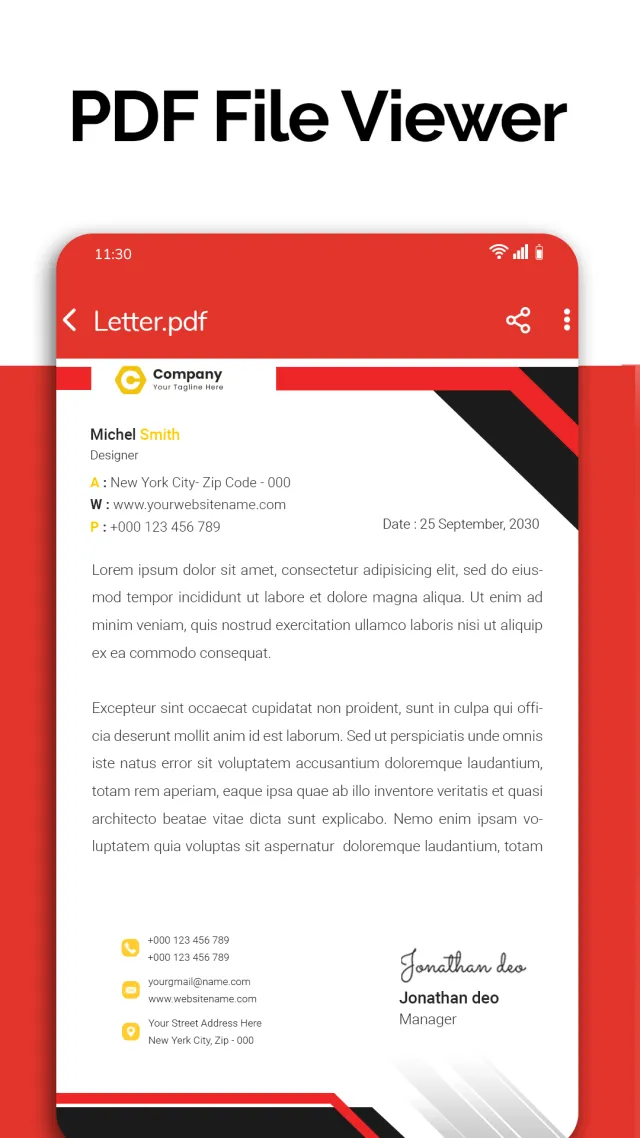 All Document Reader:PDF Viewer - Screen 2